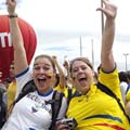 Ликующие болельщики сборной Эквадора //Reuters